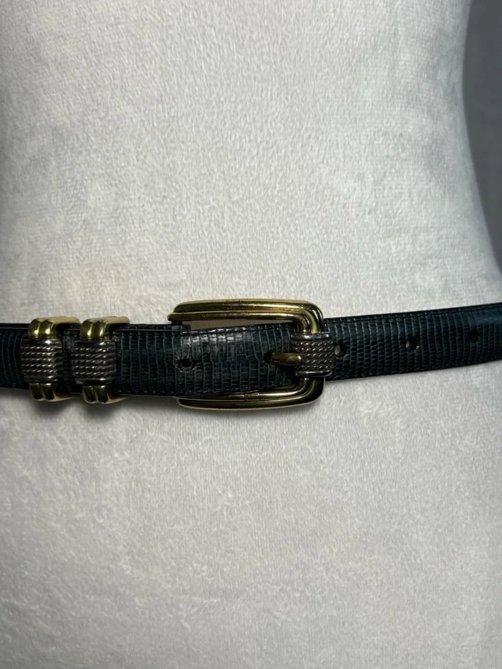 #Vintage | #Brighton | Black leather belt